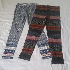 2 Girls Old Navy (L/10-12) Stretchy Leggings